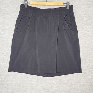 Duluth Women's DuluthFlex Sidewinder‎ Lightweight Skort Size Small Black Pull On